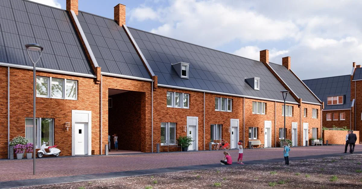 De energieneutrale huizen in Klinkerbuurt 2 zijn in verkoop