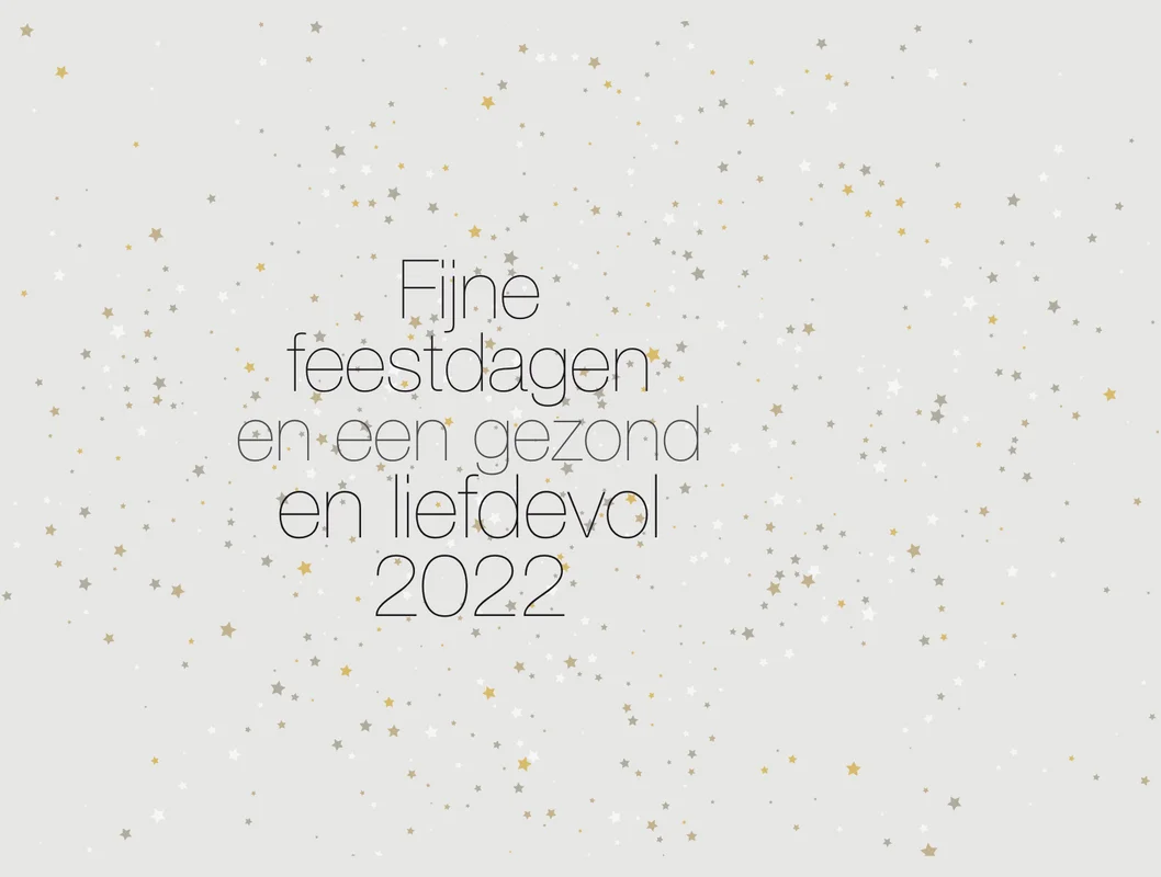 Kerst en nieuwjaar wens