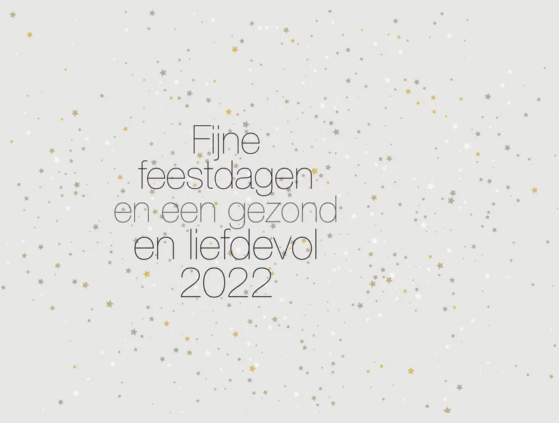 Kerst en nieuwjaar wens