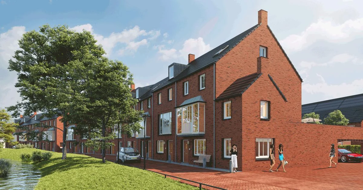 Verkoop Herenhuizen aan het park van start