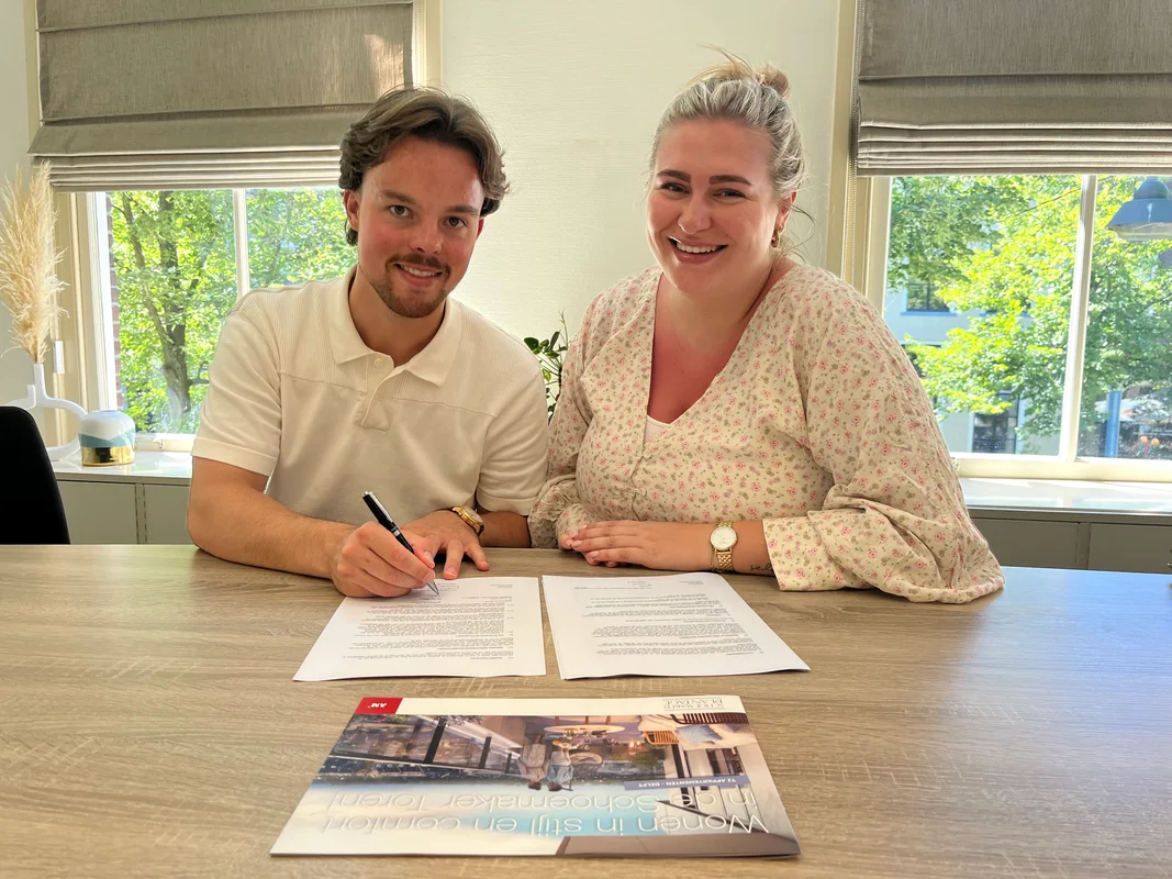Eerste kopers van Schoemaker Toren