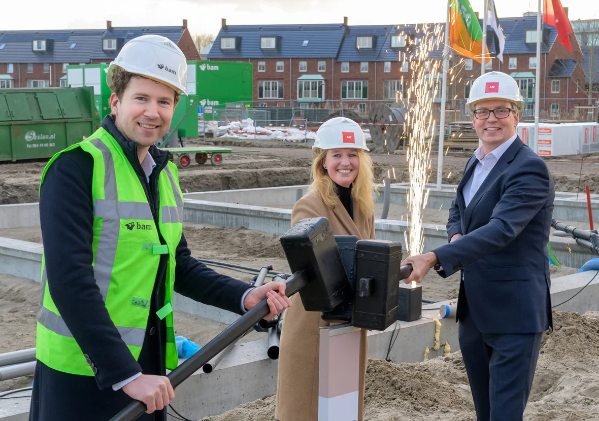 Bouw gestart van 41 woningen in duurzame gebiedsontwikkeling