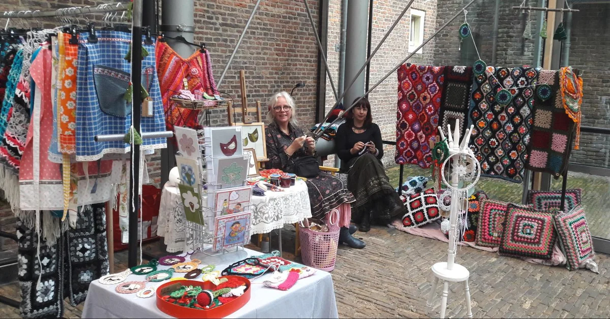 Op de Montmartre Markt: Marjolijn Schaap